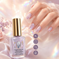 💜 50 % RABATT NU! ✨ Lila glansig spegelnegelförstärkare – stärker svaga naglar, snabbtorkande & långvarig glans – perfekt för nagelvård hemma 💅