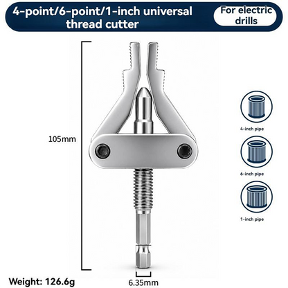 🔧 50 % RABATT NU! 🛠️ Verktyg för utdragning av trasiga rör – universalpassning 1/2", 3/4" & 1" – dubbel drift & brett utdragningsområde – perfekt för rörreparationer hemma 🚰