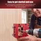 🔧 50 % RABATT NU! 🚪 Verktygskit för dörrlassmejsling – passar 1-3/8" & 1-3/4" dörrar – perfekt för precisionsinstallation av lås 🛠️