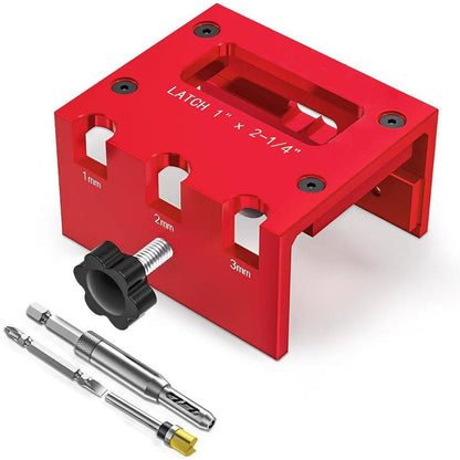 🔧 50 % RABATT NU! 🚪 Verktygskit för dörrlassmejsling – passar 1-3/8" & 1-3/4" dörrar – perfekt för precisionsinstallation av lås 🛠️