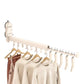 🧺 50 % RABATT NU! ✨ Utrymmesbesparande torkställning – utdragbar, vakuumfrigöring & 90° vikfunktion – perfekt för badrum, balkonger och kök 🏠