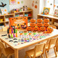 🎃 50 % RABATT NU! 🦇 Halloween leksaksset för festpåsar – pumpa, fladdermöss & spooky design – perfekt för fester, klassrum och godispåsar 👻