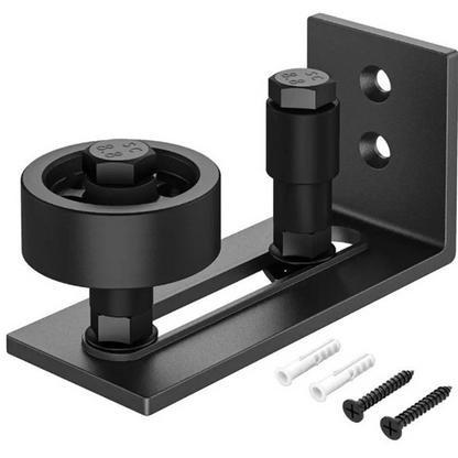 🚪 50 % RABATT NU! 🔧 Kraftig väggmonterad golvstyrning – justerbar, tyst rullning & hållbar – perfekt för skjutdörrar i hemmet 🏠