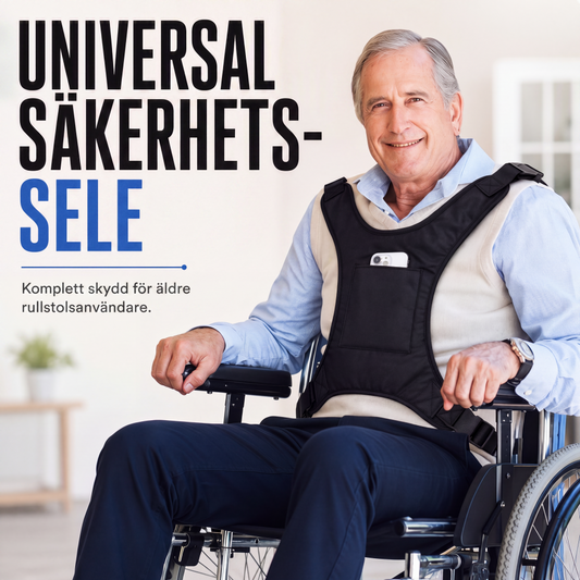 🦽 50 % RABATT NU! 🔒 Rullstolssäkerhetsbälte för äldre – universell passform, ergonomisk västdesign & hållbar medicinsk kvalitet – trygghet för äldre i rullstol 🏥
