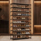 👟 50 % RABATT NU! 🏠 10-tier vertical shoe rack organizer – platsbesparande, stor kapacitet & bonus sidokrokar – perfekt för hallen och garderoben ✨