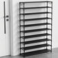 👟 50 % RABATT NU! 🏠 10-tier vertical shoe rack organizer – platsbesparande, stor kapacitet & bonus sidokrokar – perfekt för hallen och garderoben ✨