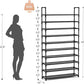 👟 50 % RABATT NU! 🏠 10-tier vertical shoe rack organizer – platsbesparande, stor kapacitet & bonus sidokrokar – perfekt för hallen och garderoben ✨