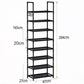 👟 50 % RABATT NU! 🏠 10-tier vertical shoe rack organizer – platsbesparande, stor kapacitet & bonus sidokrokar – perfekt för hallen och garderoben ✨