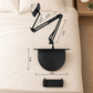 📱 50 % RABATT NU! 🛏️ Magnetiskt sängbord surfplatteställ med dold madrass-bas – handsfree, flervinklad & universell – perfekt för filmtittande och läsning i sängen 🌙