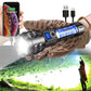 🔦 50 % RABATT NU! ⚡ Högeffekts uppladdningsbar ficklampa – 90 000 lumen, 7 lägen & 10 000 mAh – perfekt för camping, nödsituationer och dagligt bruk 🏕️