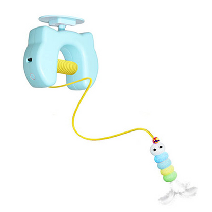 🐱 50 % RABATT NU! 🎣 Automatisk infällbar kattleksak – sensoriskt rik, USB-laddningsbar & platsbesparande – perfekt för aktiva katter 🧶