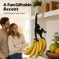 🐒 50 % RABATT NU! 🍌 Apformad bananakrok – platsbesparande, verktygsfri & lekfull design – perfekt för frukt, väskor och handdukar 🏠