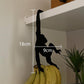 🐒 50 % RABATT NU! 🍌 Apformad bananakrok – platsbesparande, verktygsfri & lekfull design – perfekt för frukt, väskor och handdukar 🏠