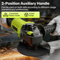 ⚡ 50 % RABATT NU! 🔧 SEESE 5-tums vinkelslip – 6-stegs hastighetsreglering, 11 000 RPM – perfekt för kapning, slipning & polering 🛠️
