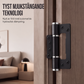 🚪 50 % RABATT NU! 🔧 Smart hydrauliskt dörrgångjärn i rymdkvalitetsaluminium – tyst mjukstängning & 180° rörelsefrihet ✨