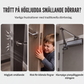 🚪 50 % RABATT NU! 🔧 Smart hydrauliskt dörrgångjärn i rymdkvalitetsaluminium – tyst mjukstängning & 180° rörelsefrihet ✨