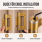 🚪 50 % RABATT NU! 🔧 Smart hydrauliskt dörrgångjärn i rymdkvalitetsaluminium – tyst mjukstängning & 180° rörelsefrihet ✨