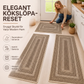 🧶 50 % RABATT NU! ✨ Elegant vävd köksmatta – snabb vätskeupptagning, halksäker & slitstark – perfekt för kök, hall och tvättstuga 🏠