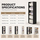 🗄️ 50 % RABATT NU! 🧺 Multi-tier space-saving dustproof wardrobe – smart moduldesign, kraftiga stålrör & fullt dammsskydd – perfekt för sovrum och studentrum 🏠