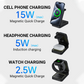 📱 50 % RABATT NU! ⚡ Foldable 3-in-1 15W fast wireless charger – ladda telefon, lurar & klocka samtidigt 🚀