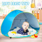 🏖 -50%! 🌞 Bärbart Strandtält Anti-UV för Baby – UPF 50+ – 120×80×70 cm – Automatisk Öppning & Lätt – Perfekt för att Skydda Baby från Solen 👶