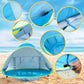 🏖 -50%! 🌞 Bärbart Strandtält Anti-UV för Baby – UPF 50+ – 120×80×70 cm – Automatisk Öppning & Lätt – Perfekt för att Skydda Baby från Solen 👶