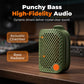 🔊 50 % RABATT NU! 🎵 Bärbar bluetooth-högtalare med TWS stereo – IPX5 vattentät, kompakt & kraftfull bas – perfekt för utomhusbruk 🏕️