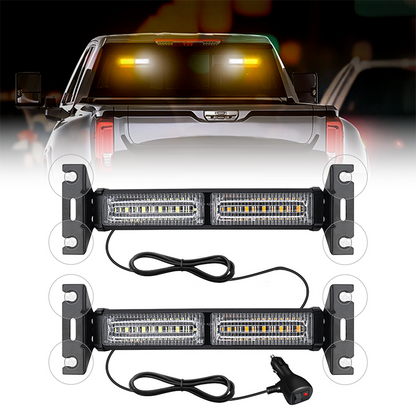 🚗 50 % RABATT NU! 💡 LED-strobestång med hög synlighet – syns tydligt i alla väder – perfekt för utryckning, bygg och varning 🚨