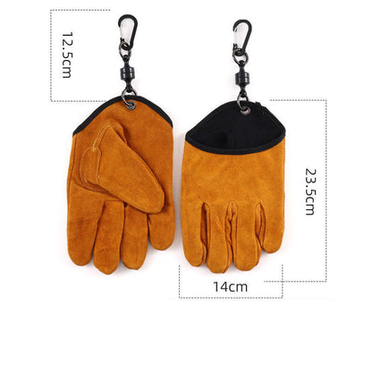 🧤 50 % RABATT NU! 🔥 Utomhus förtjockade slitståliga kohudsarbetshandskar – hållbara, värmebeständiga & magnetspänne – perfekt för camping och byggarbete 🏕️