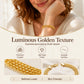 ✨ 50 % RABATT NU! 💛 14K gold-plated wide woven mesh bracelet – chunky link, elegant & glänsande – perfekt för vardag och fest 🎀