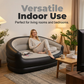 🛋️ 50 % RABATT NU! 💨 Inflatable double sofa – omedelbar komfort, rymlig & premium flockad yta – snabb uppblåsning var som helst 🏠
