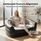 🛋️ 50 % RABATT NU! 💨 Inflatable double sofa – omedelbar komfort, rymlig & premium flockad yta – snabb uppblåsning var som helst 🏠