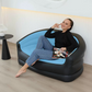 🛋️ 50 % RABATT NU! 💨 Inflatable double sofa – omedelbar komfort, rymlig & premium flockad yta – snabb uppblåsning var som helst 🏠
