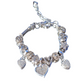 💎 50 % RABATT NU! ✨ DIY beaded detachable heart charm bracelet – personlig design, högkvalitativa strass & justerbar – perfekt för unika accessoarer 🎀