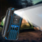 ☀️ 50 % RABATT NU! 🔋 Solcellsladdare – 20 000 mAh, hopfällbar 4-panel, IPX5 & LED-ficklampa – perfekt för camping och nödsituationer 🏕️