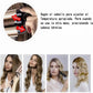 🌀 50 % RABATT NU! 💁‍♀️ 3-barrel locktonger med justerbar temperatur – snabb uppvärmning, keramisk beläggning & antiskållning – perfekt för naturliga vågor 💈