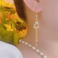💎 50 % RABATT NU! ✨ Eleganta geometriska örhängen med tofsar – rombform, strass & guld – perfekt för fest och vardag 🎀