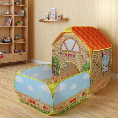 🏰 50 % RABATT NU! 🎪 Barnens lekstuga tält – sätts upp på minuter, passar överallt & ger timmar av fantasifull lek – maskintvättbart & lätt att förvara 🧸
