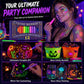 🌈 50 % RABATT NU! 🖊️ Glow Party-tatueringspennor – UV-lysande, hudvänliga & perfekta för fest och kreativ lek ✨