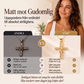 💫 50 % RABATT NU! ✝️ Halsband med gnistrande vriden knut och korspendant – elegant design, högkvalitativ finish & tidlös stil – perfekt för vardag och fest 🌟