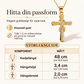 💫 50 % RABATT NU! ✝️ Halsband med gnistrande vriden knut och korspendant – elegant design, högkvalitativ finish & tidlös stil – perfekt för vardag och fest 🌟