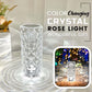💎 50 % RABATT NU! 🌹 Touch rose kristalllampa – 16 RGB-färger, 3 ljusstyrkor & USB-laddning – perfekt för sovrum och vardagsrum ✨