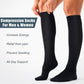 🧦 Köp 1 få 1 gratis! 💪 Unisex graderade kompressionsstrumpor – kopparfiber, 15–20 mmHg & förstärkt häl – perfekt för sport, resor och arbete 🏃