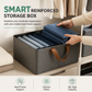 🧺 50 % RABATT NU! 📦 Foldable storage basket with handles – håll hemmet snyggt & organiserat – perfekt för kläder, filtar och leksaker 🏠