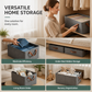 🧺 50 % RABATT NU! 📦 Foldable storage basket with handles – håll hemmet snyggt & organiserat – perfekt för kläder, filtar och leksaker 🏠