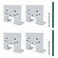 🔧 50 % RABATT NU! 🚪 Justeringsverktyg för installation av skåpdörrsgångjärn – magnetisk mall, exakta hål & jämna spalter – perfekt för snickare och DIY 🛠️
