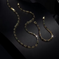 ✨ 50 % RABATT NU! 💎 Glittrande smyckeset för män – halsband & armband – kubisk zirkonia – perfekt för vardag och fest 🖤