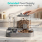 🐱 50 % RABATT NU! 🥣 2-in-1 pet feeder & water dispenser – automatisk gravity-fed, stor kapacitet & säkra material – perfekt för upptagna ägare 🐶