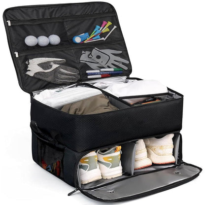 ⛳ 50 % RABATT NU! 🏌️ Large-capacity golf trunk organizer – smarta fack, hållbar & portabel – perfekt för golfutrustning och resor 🚗