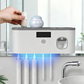 🧴 50 % RABATT NU! 🛡️ Hygienic family toothbrush station with UV light – UV-C sterilisering, automatisk tandkrämsdispenser & borrfri installation – perfekt för badrummet 🏠